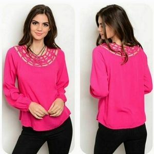 Pink top